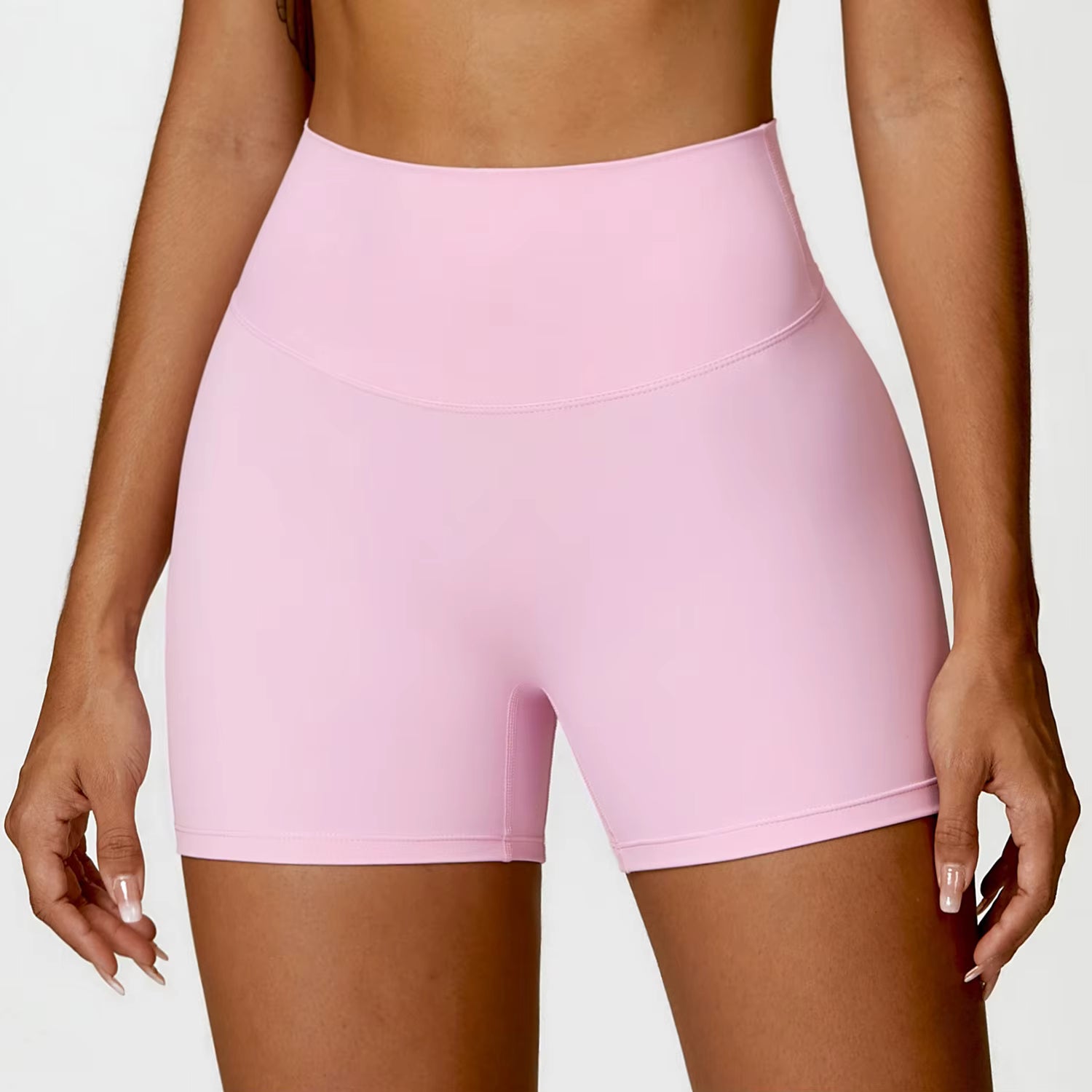 High Waist Scrunch Gym Shorts