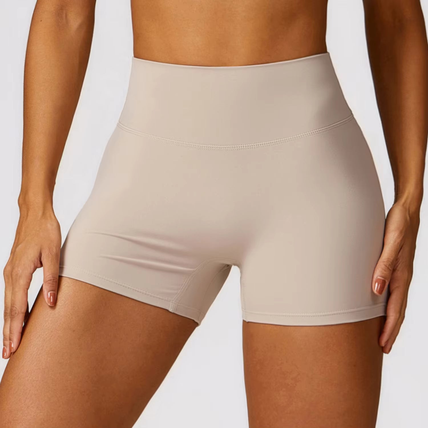 High Waist Scrunch Gym Shorts