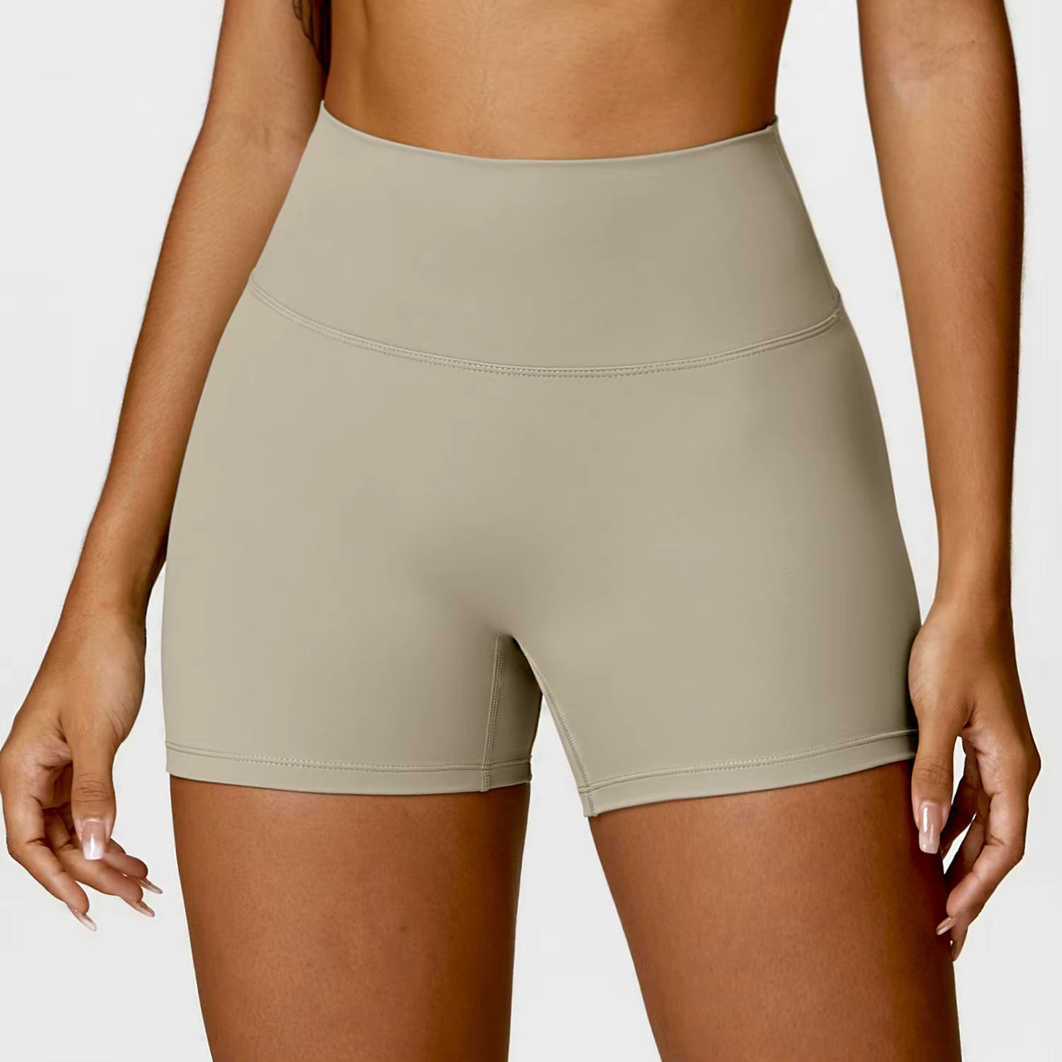 High Waist Scrunch Gym Shorts