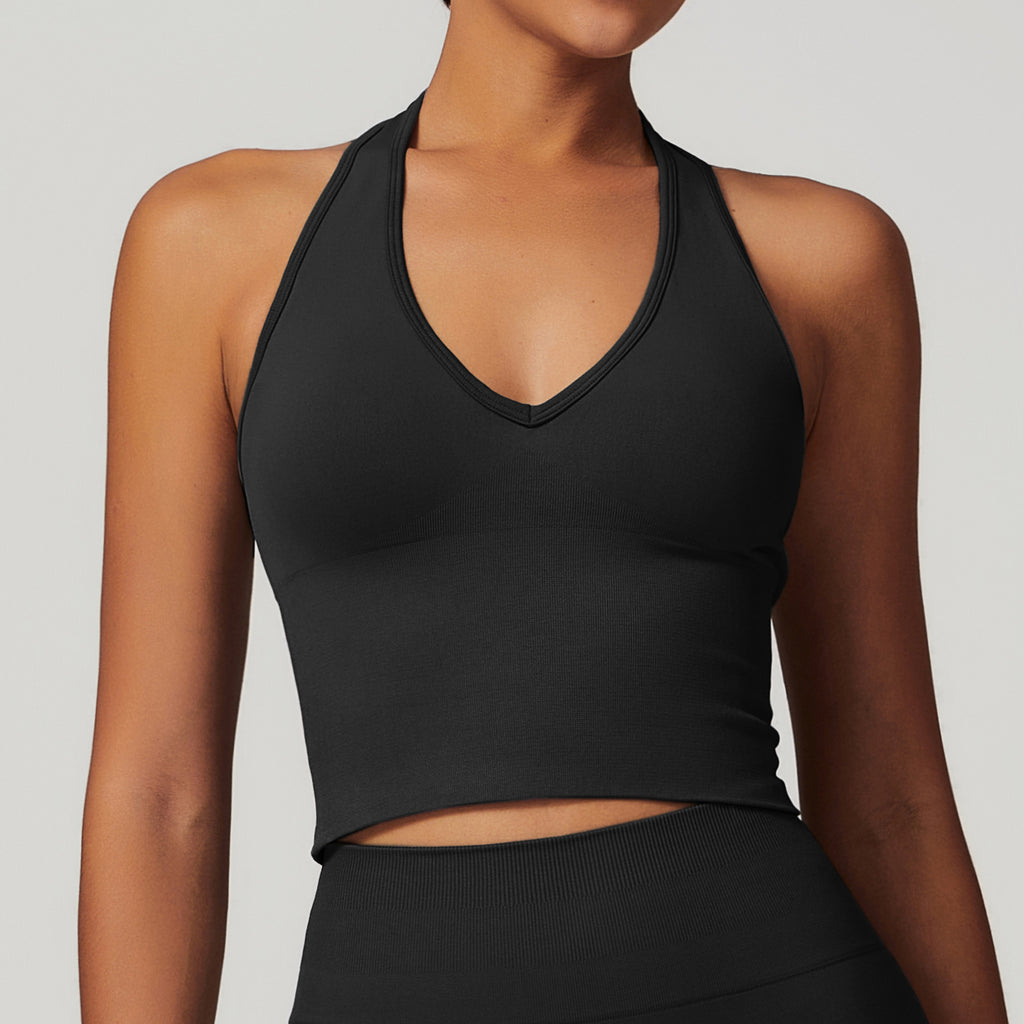 Halter Neck Sports Bra