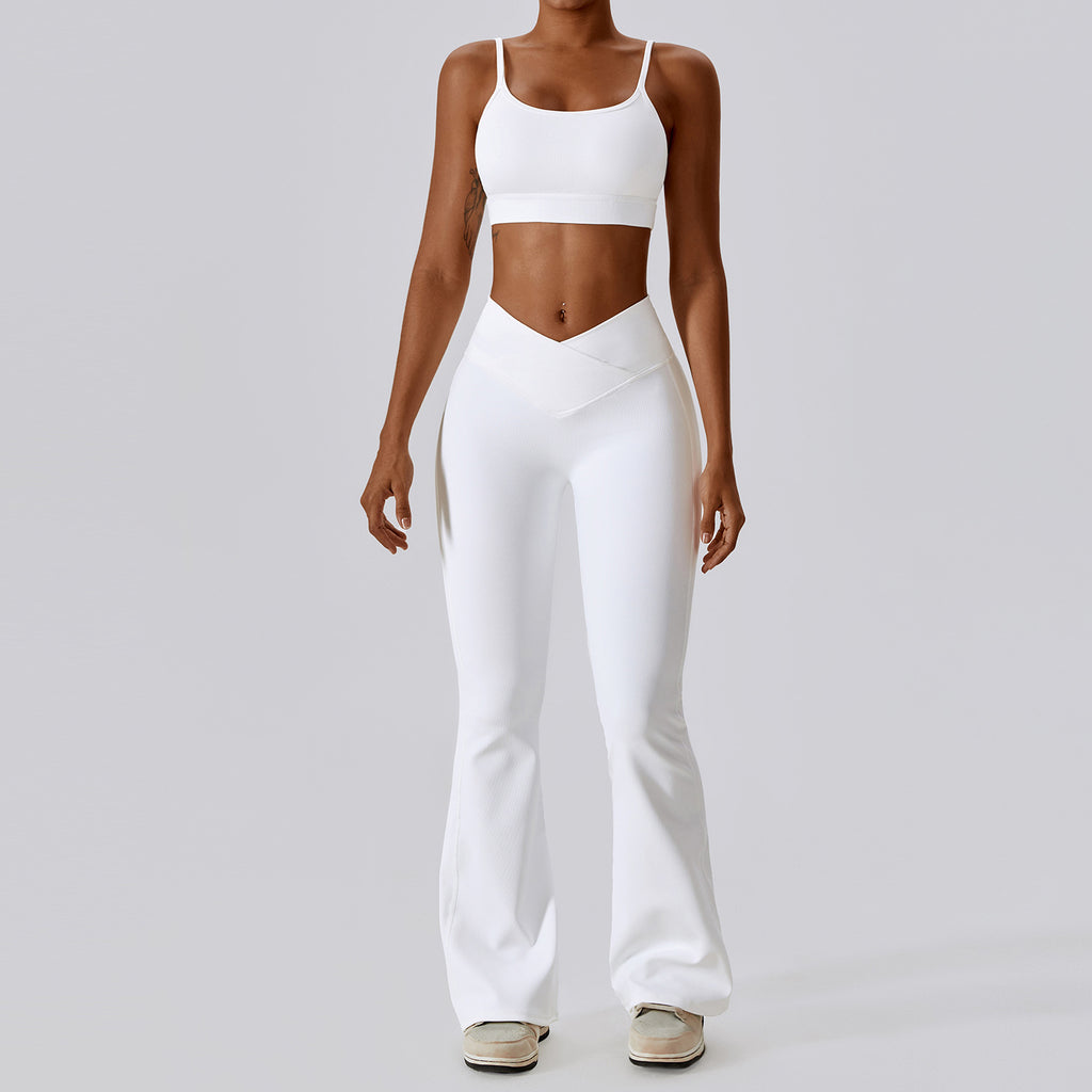 High Waist V-Cut Set