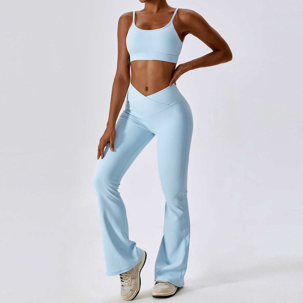 High Waist V-Cut Set