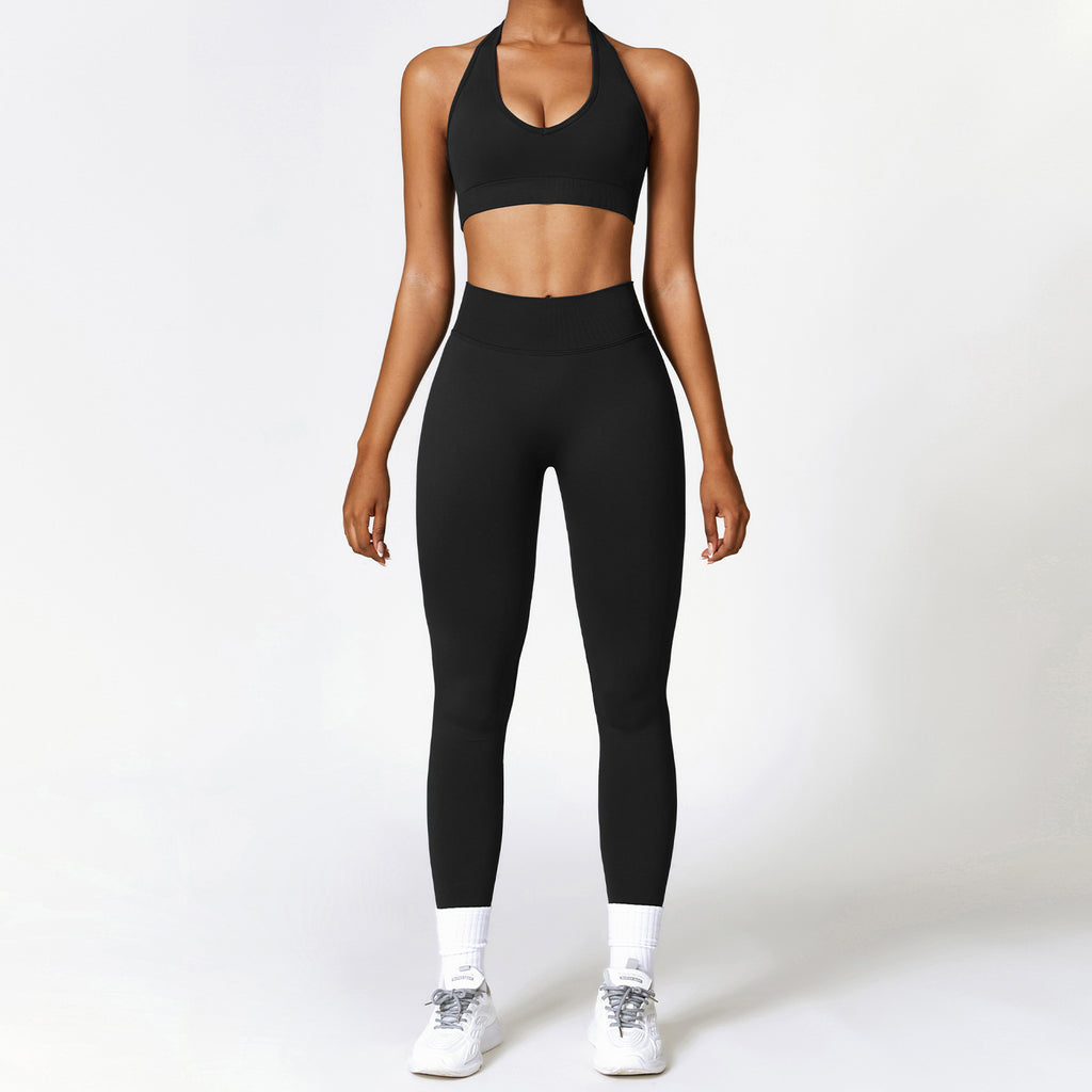 Scrunch Leggings and Bra Seamless Top