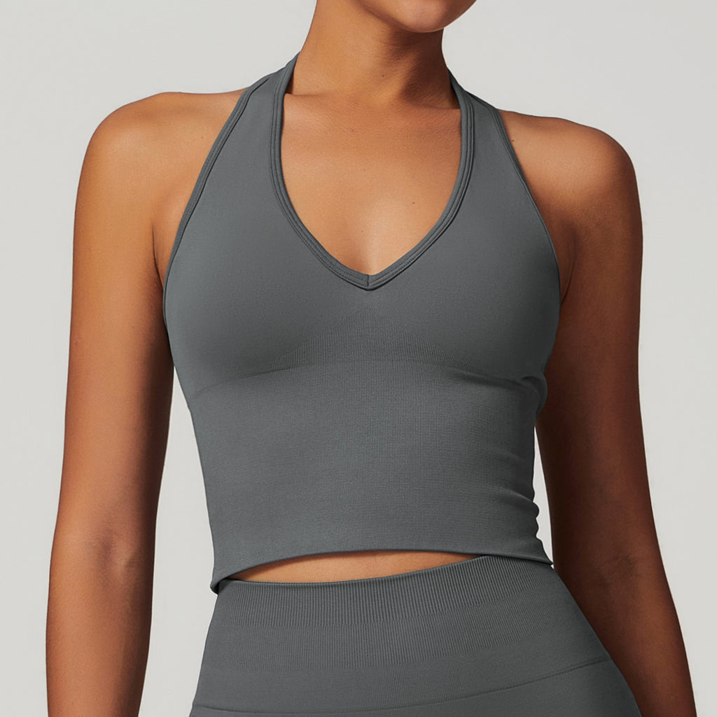 Halter Neck Sports Bra