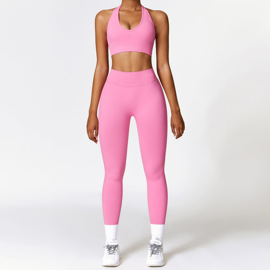 Scrunch Leggings and Bra Seamless Top